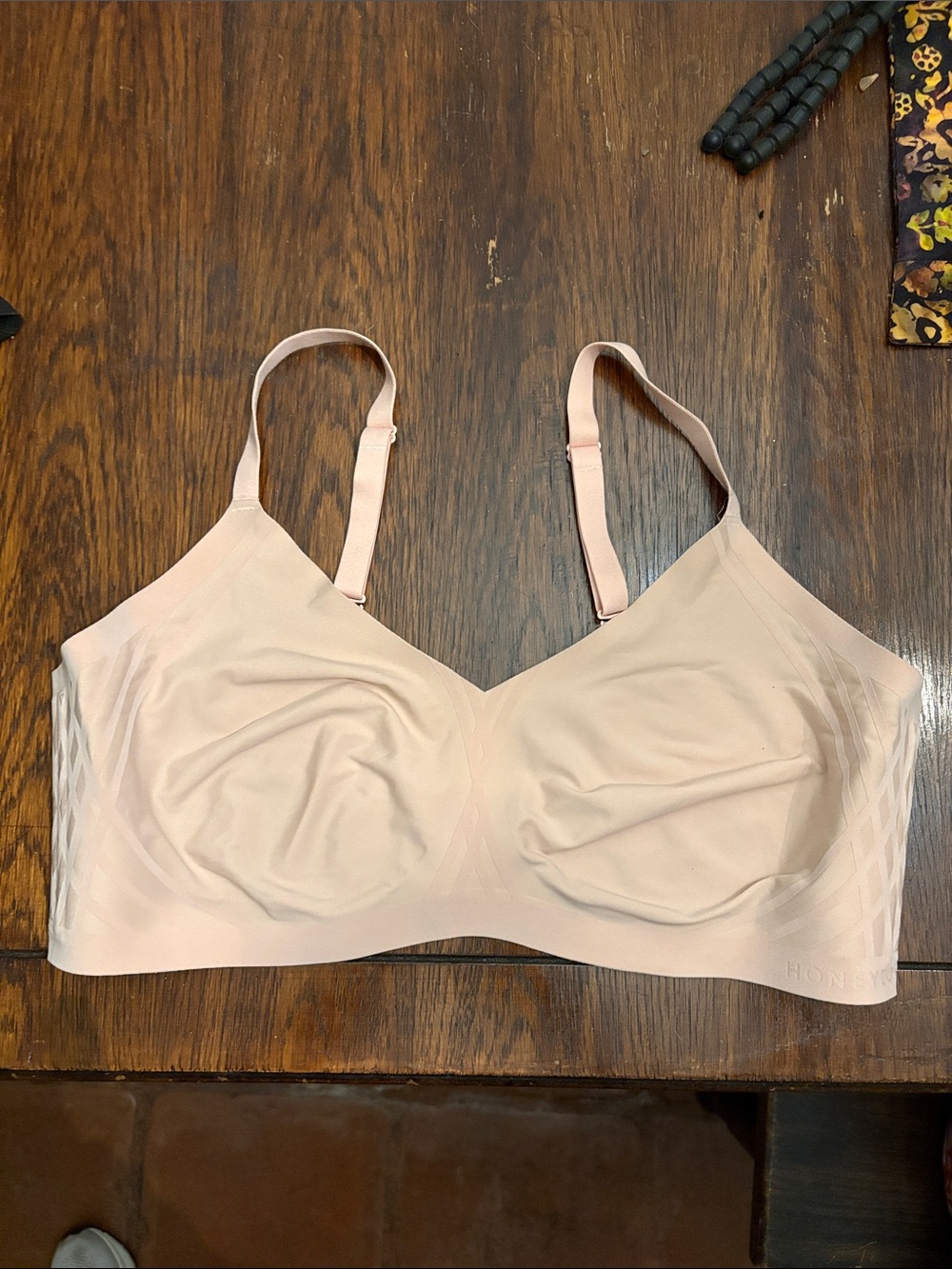 Honeylove Light Nude Wireless Seamless Bra 2X